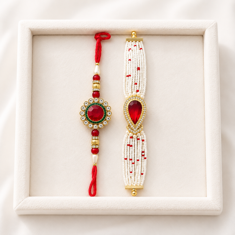 Bhaiya  Bhabhi Rakhi Set